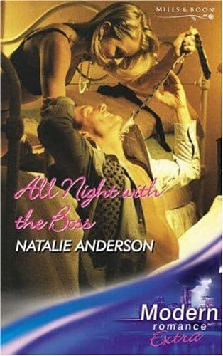 All Night with the Boss (Modern Romance Series by Natalie Anderson Paperback Book Pre-Owned English