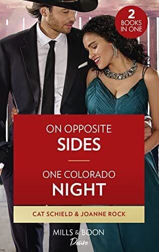 On Opposite Sides / One Colorado Night, Rock, Joanne Paperback Book Pre-Owned English