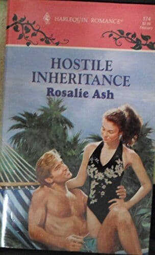 Hostile Inheritance, Ash, Rosalie Paperback Book Pre-Owned English