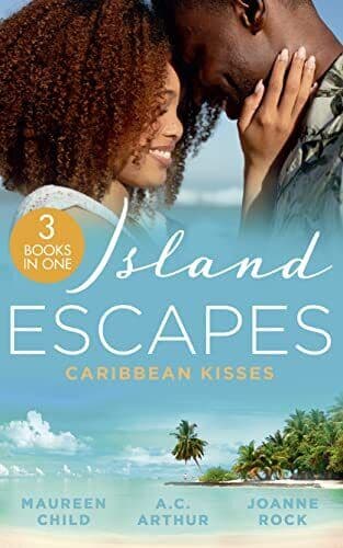 Island Escapes: Caribbean Kisses: Her Return to King&#8217;s Bed (K by Rock, Joanne Paperback Book Pre-Owned English