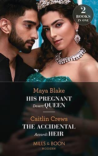 His Pregnant Desert Queen / The Acci, Crews, Caitlin Paperback Book Pre-Owned English