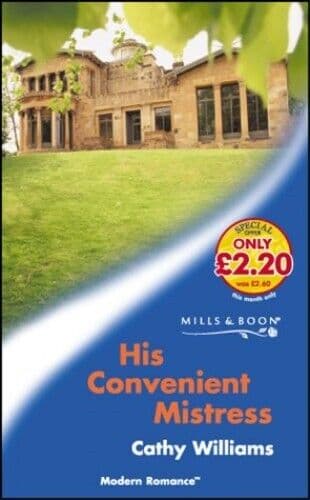 His Convenient Mistress (Mills & Bo, Williams, Cathy Paperback Book Pre-Owned English