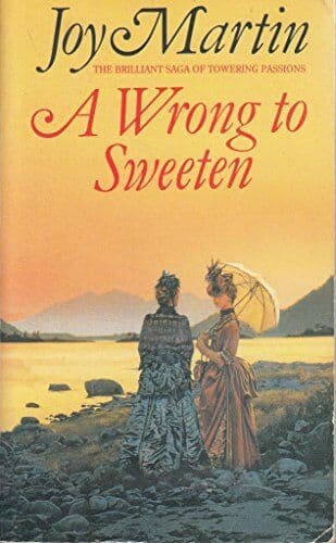 A Wrong to Sweeten, Joy Martin Paperback Book Pre-Owned English
