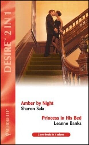 Amber by Night: AND Princess in His Bed by Leanne by Banks, Leanne Paperback Book Pre-Owned English
