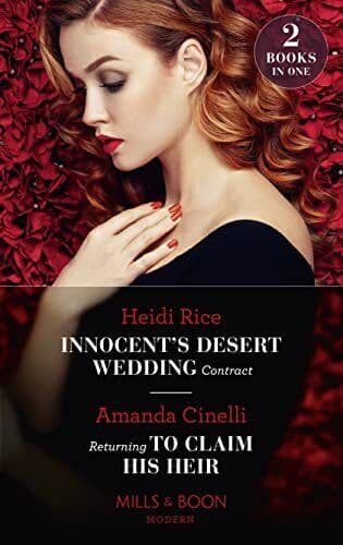 Innocent’s Desert Wedding Contract / Returning To Claim Hi by Cinelli, Amanda Paperback Book Pre-Owned English