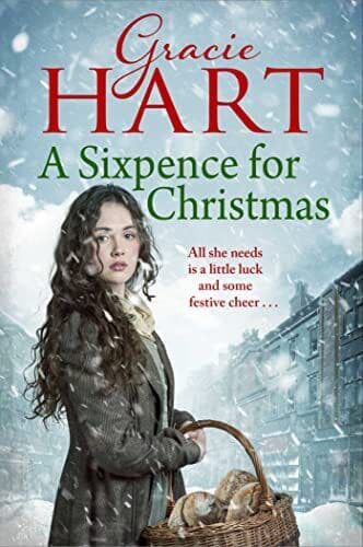 A Sixpence for Christmas, Hart, Gracie Paperback Book Pre-Owned English
