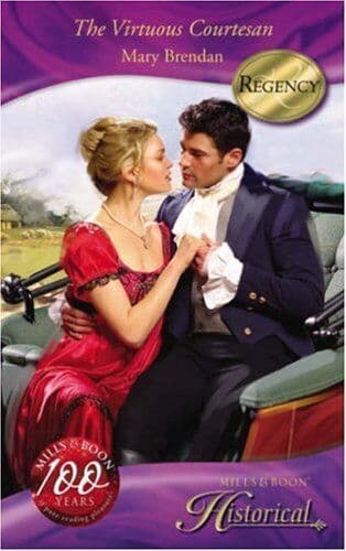 The Virtuous Courtesan (MB Historical Romance) (Mil by Mary Brendan Paperback Book Pre-Owned English