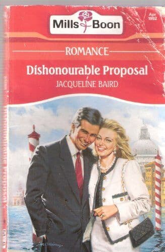 Dishonourable Proposal by Baird, Jacqueline  Paperback Book Pre-Owned English