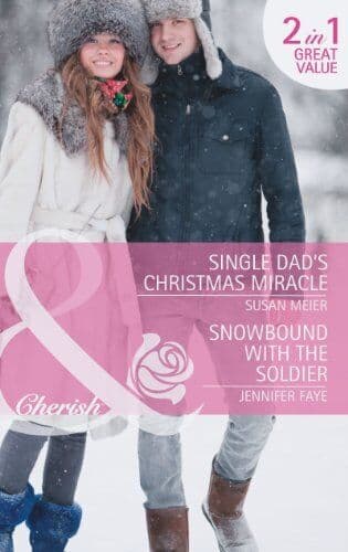 Single Dad’s Christmas Miracle / Snowbound with the Soldier by Jennifer Faye Paperback Book Pre-Owned English