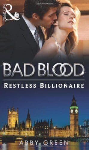 The Restless Billionaire (Bad Blood) by Abby Green Paperback Book Pre-Owned English