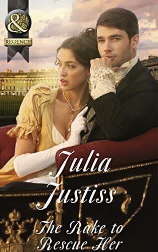 The Rake to Rescue Her (Ransleigh Rogues - 3) (Historic by Julia Justiss Paperback Book Pre-Owned English