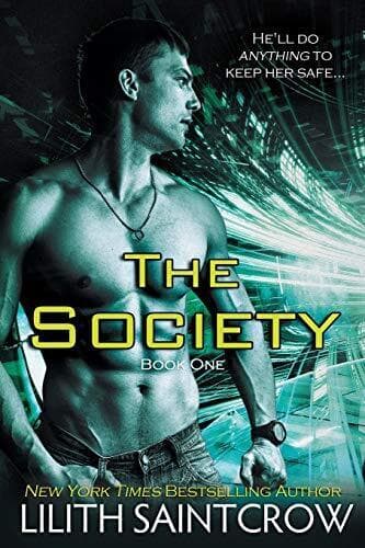 The Society (The Society, 1) by Saintcrow, Lilith  Paperback Book Pre-Owned English