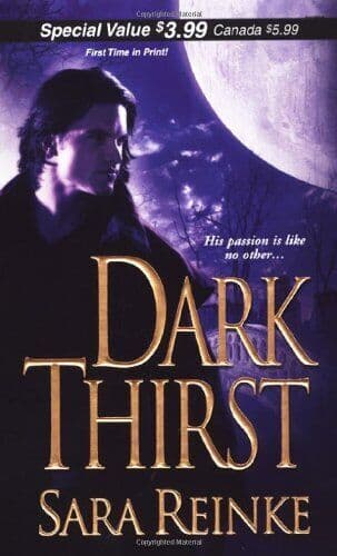 Dark Thirst (Zebra Debut) by Sara Reinke  Paperback Book Pre-Owned English