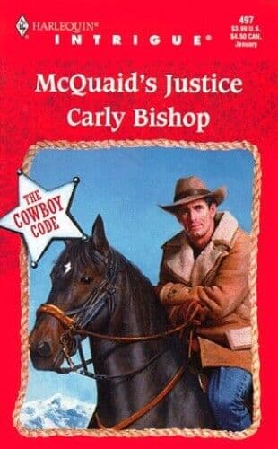 McQuaid’s Justice (Intrigue S.) by Bishop, Carly  Paperback Book Pre-Owned English