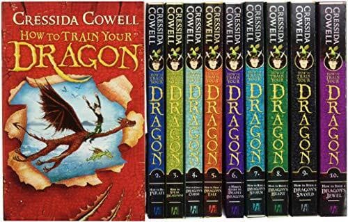 How To Train Your Dragon Collection - 10 s Paperback Book Pre-Owned English