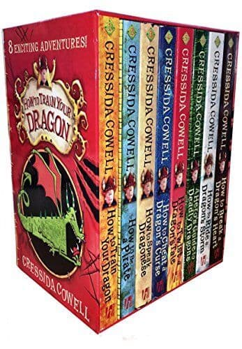 How to Train Your Dragon 8 s Collection Box Set by Cressida  Paperback Book Pre-Owned English