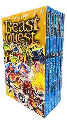 Beast Quest Series 10 Box Set s 1 - …, Adam Blade Paperback Book Pre-Owned English