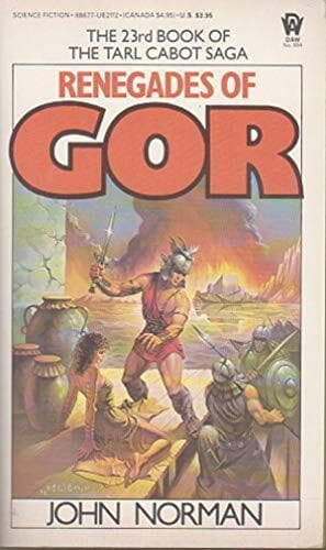 Renegades of Gor (The Chronicles of Counter-Earth) by Norman, John  Paperback Book Pre-Owned English