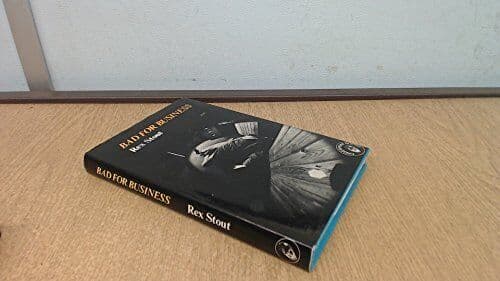 Bad for business (A fingerprint ), Stout, Rex Paperback Book Pre-Owned English