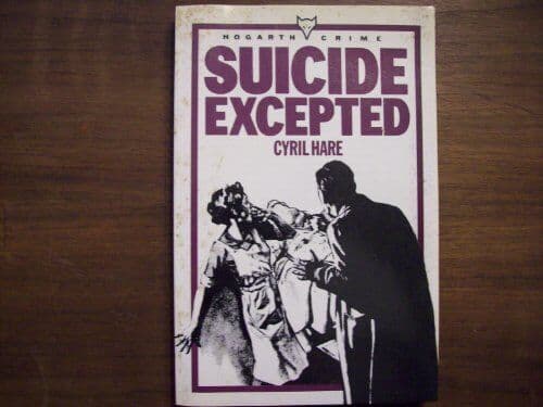 SUICIDE EXCEPTED, Hare, Cyril Paperback Book Pre-Owned English
