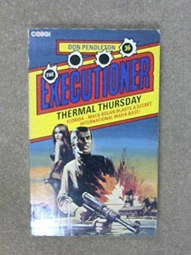 Thermal Thursday (Executioner), Don Pendleton Paperback Book Pre-Owned English