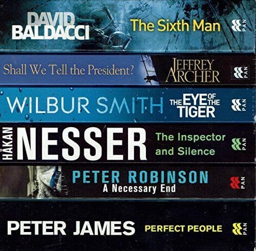 Killer Thrillers Box Set by David Baldacci Paperback Book Pre-Owned English