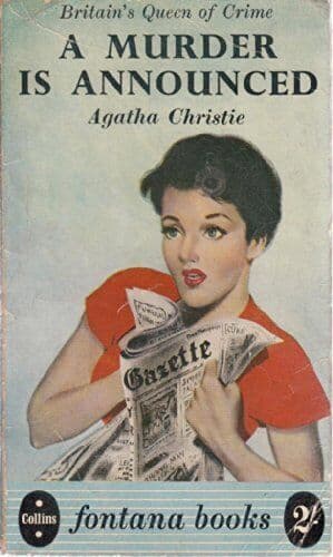 A murder is announced by Christie, Agatha Paperback Book Pre-Owned English