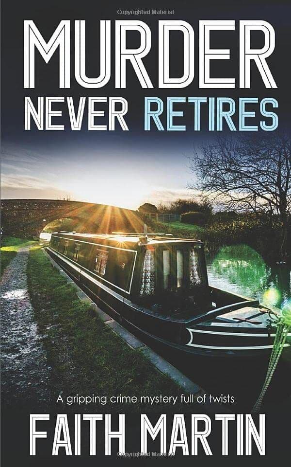 MURDER NEVER RETIRES a gripping crime mystery full of twists… by MARTIN, FAITH Paperback Book Pre-Owned English