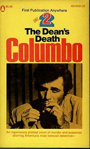 Columbo The Dean’s Death by Alfred Lawrence Paperback Book Pre-Owned English