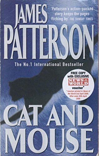 CAT AND MOUSE. by Patterson, James. Paperback Book Pre-Owned English