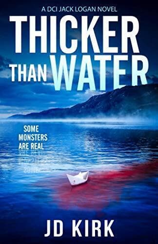 Thicker Than Water: A DCI Logan Crime Thriller (DCI Logan Crime T… by Kirk, JD Paperback Book Pre-Owned English
