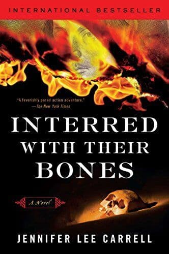 Interred with Their Bones, Carrell, Jennifer Lee Paperback Book Pre-Owned English