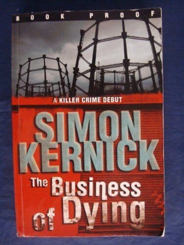 THE BUSINESS OF DYING, SIMON KERNICK Paperback Book Pre-Owned English