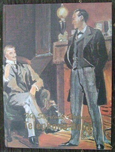 SHERLOCK HOLMES TELEPHONE , Anon Paperback Book Pre-Owned English