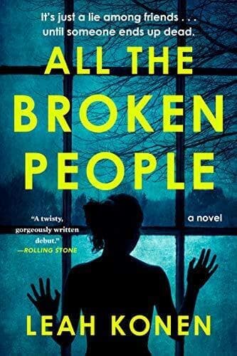 All the Broken People, Konen, Leah Paperback Book Pre-Owned English