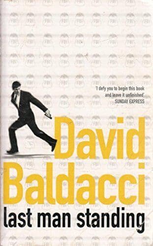 last man standing by Baldacci David  Paperback Book Pre-Owned English
