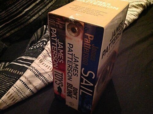 James Patterson set of 3 Sail, Don’t blink, Toys by James Patterson  Paperback Book Pre-Owned English