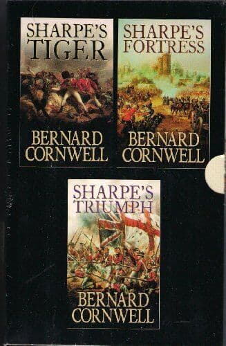 Bernard Cornwell Sharpe Box Set: Sharpe’s Triumph / Sh… by Cornwell, Bernard Paperback Book Pre-Owned English