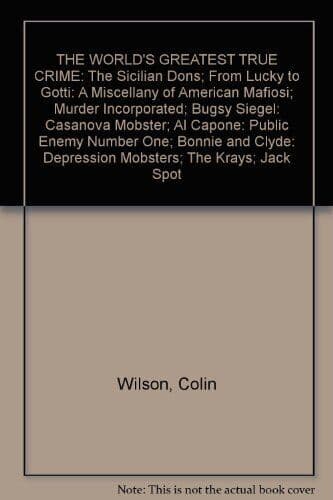 THE WORLD’S GREATEST TRUE CRIME: The Sicilian Dons; From Lucky to Gotti: A Misce Paperback Book Pre-Owned English