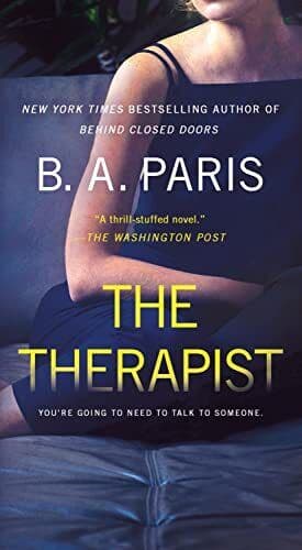 The Therapist, Paris, B. A. Paperback Book Pre-Owned English
