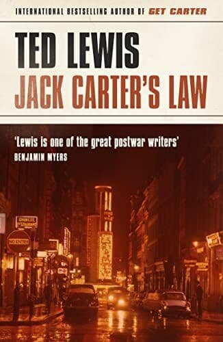 Jack Carter’s Law, Ted Paperback Book Pre-Owned English