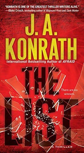 The List: A Thriller, Konrath, J A Paperback Book Pre-Owned English