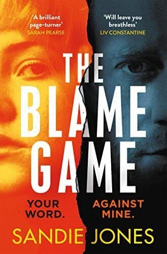 The Blame Game: A page-turningly addi…, Jones, Sandie Paperback Book Pre-Owned English