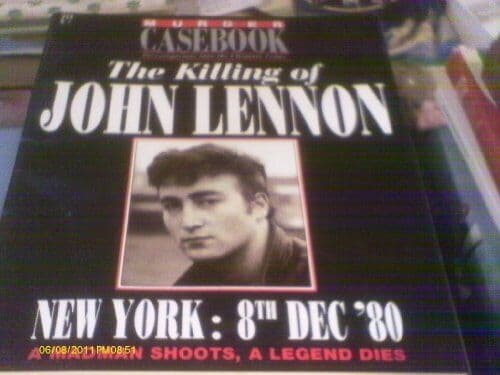 Murder Case - The Killing Of John Lennon  Paperback Book Pre-Owned English