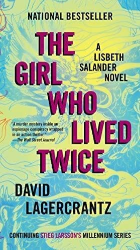 The Girl Who Lived Twice (Millenniu…, Lagercrantz, Da Paperback Book Pre-Owned English