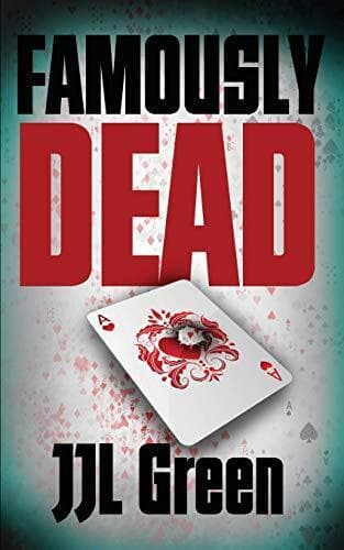 Famously Dead, Green, JJL Paperback Book Pre-Owned English