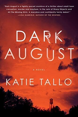 Dark August, Tallo, Katie Paperback Book Pre-Owned English