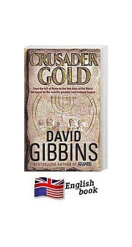 Crusader Gold by David Gibbins  Paperback Book Pre-Owned English