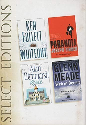 Whiteout, Paranoia, Rosie, Web of Deceit (Select Editions) Fast Paperback Book Pre-Owned English