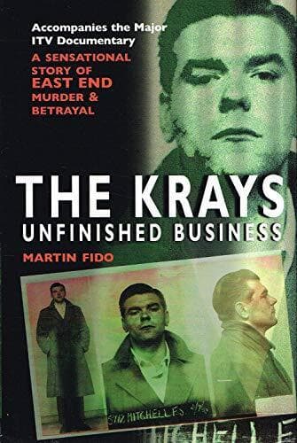 The Krays Unfinished Business by Martin Fido  Paperback Book Pre-Owned English